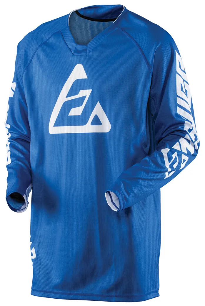 Le maillot Answer Elite 2019 en bleu maillot Answer Elite 2019
