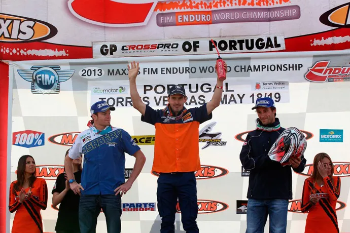Nambot' abonné à la plus haute marche en E3 - photo J Edmunds Nambotin podium E3 EWC Portugal 2013