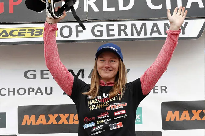 Maria Franke le nouveau visage de l'enduro féminin ? maria.franke EWC 2017 allemagne j2