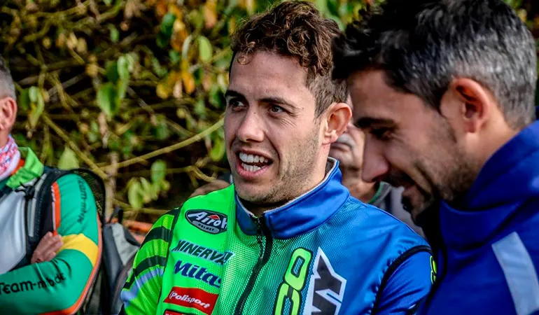 Mario et Jodan Curvalle mario roman sherco curvalle