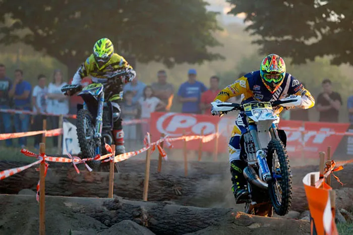 Mathias Bellino  en spéciale SuperTest  mondial enduro Portugal 