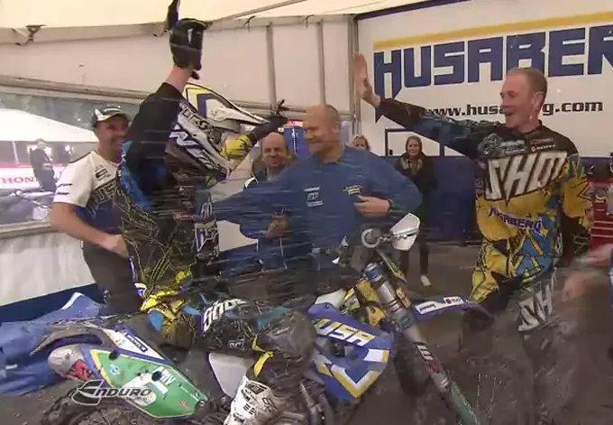 Mathias Bellino  paddock Husaberg
