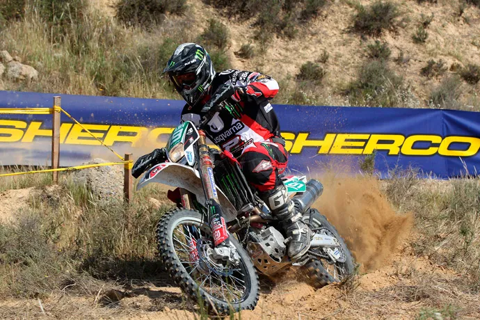 Matthew Phillips première saison en mondial et déjà en tête du Junior Matt Philips Husqvarna racing Team