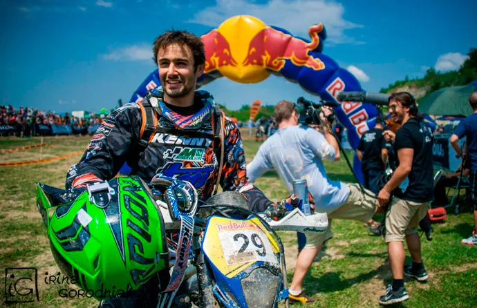Matthieu Gagnoud. Photo Irina Gorodniakova Matthieu Gagnoud red bull romaniacs 2013