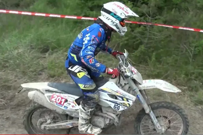 Maurizio Micheluz pilote enduro Husqvarna