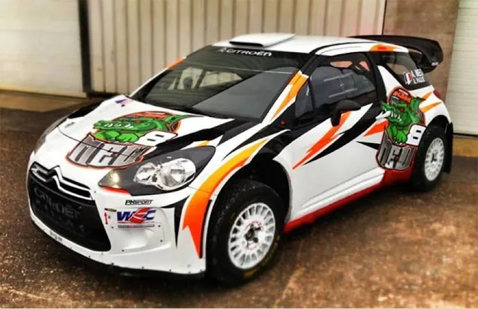 voiture antoine méo : citroen DS3 WRC