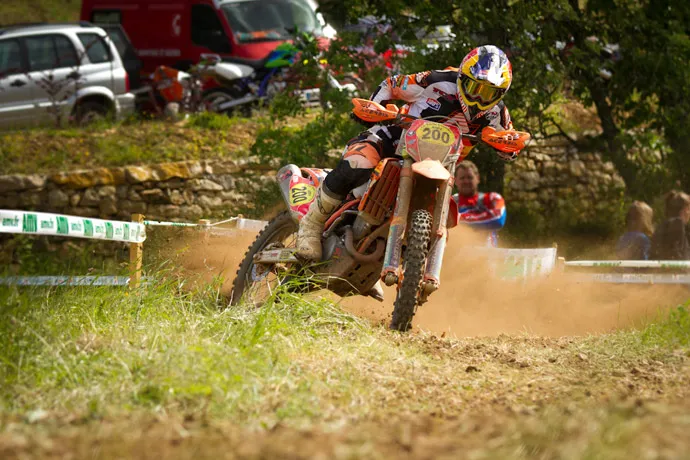 Antoine Méo pilote KTM enduro Trefle 2014