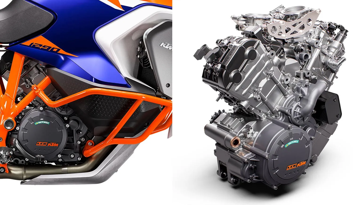 Le bi-cylindre en V LC8 de 1300cm3 moteur KTM 1290 SUPER ADVENTURE R 2021 2