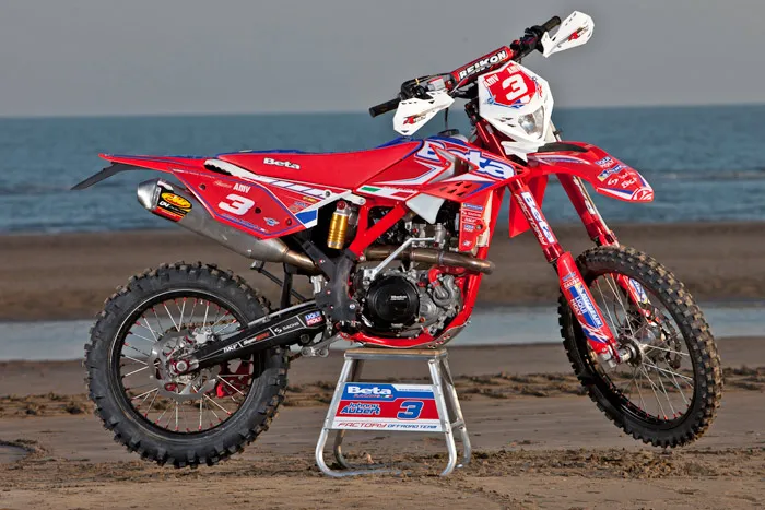 moto Beta 430 RR Jonny Aubert pilote enduro moto Beta 430 RR Jonny Aubert