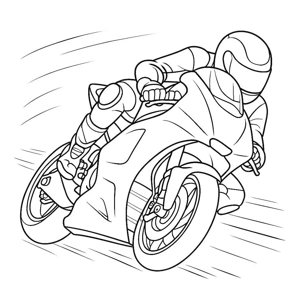 coloriage motoGP