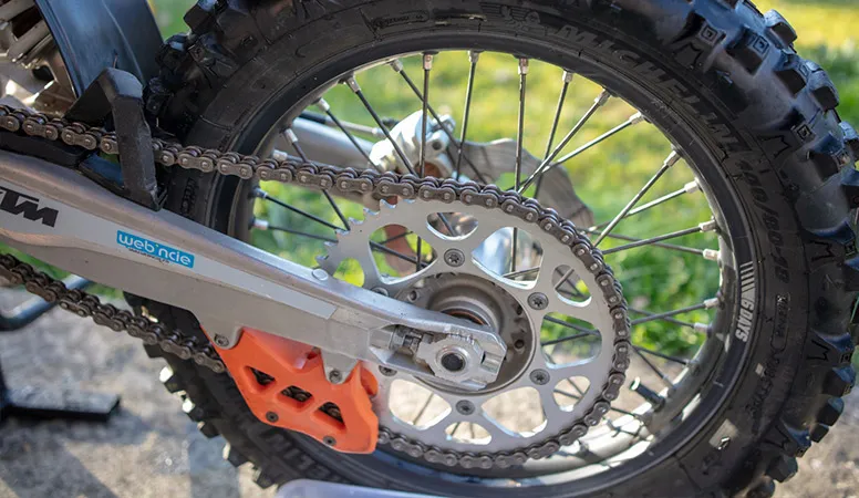 nettoyage chaine moto cross 2