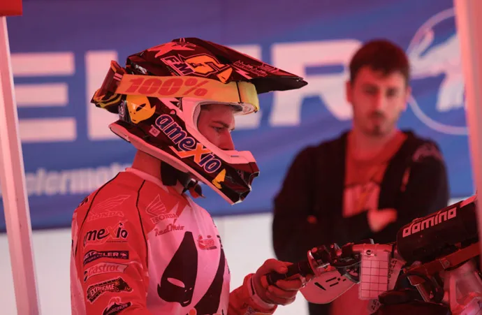 Nicolas Deparrois blessé 