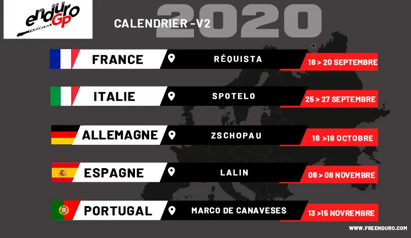 Dates calendrier EnduroGP 2020 V2