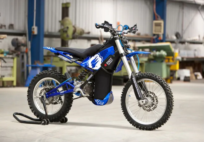 O2 pursuit : la moto d'enduro à air