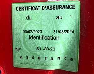 papier vert assurance