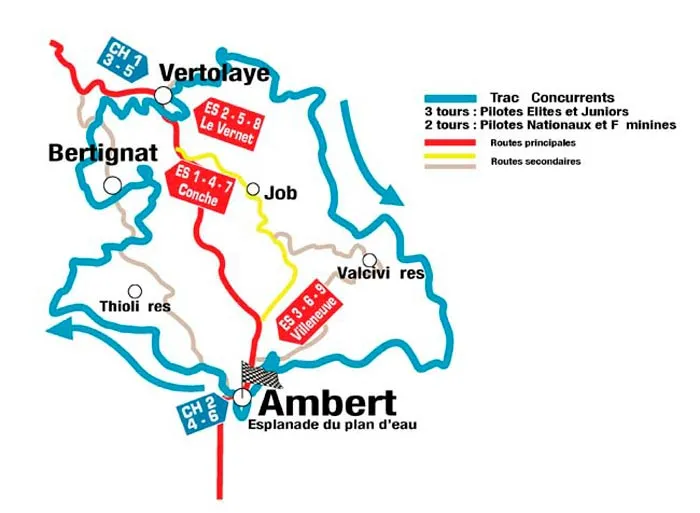 Le parcours du championnat de France d'enduro à Ambert parcours championnat de France d'enduro à Ambert