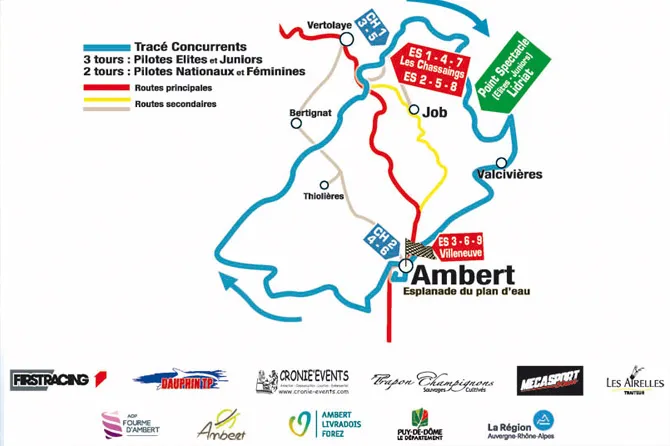 Le parcours de la finale du championnat de France d'enduro 2017 à Ambert parcours championnat france enduro ambert