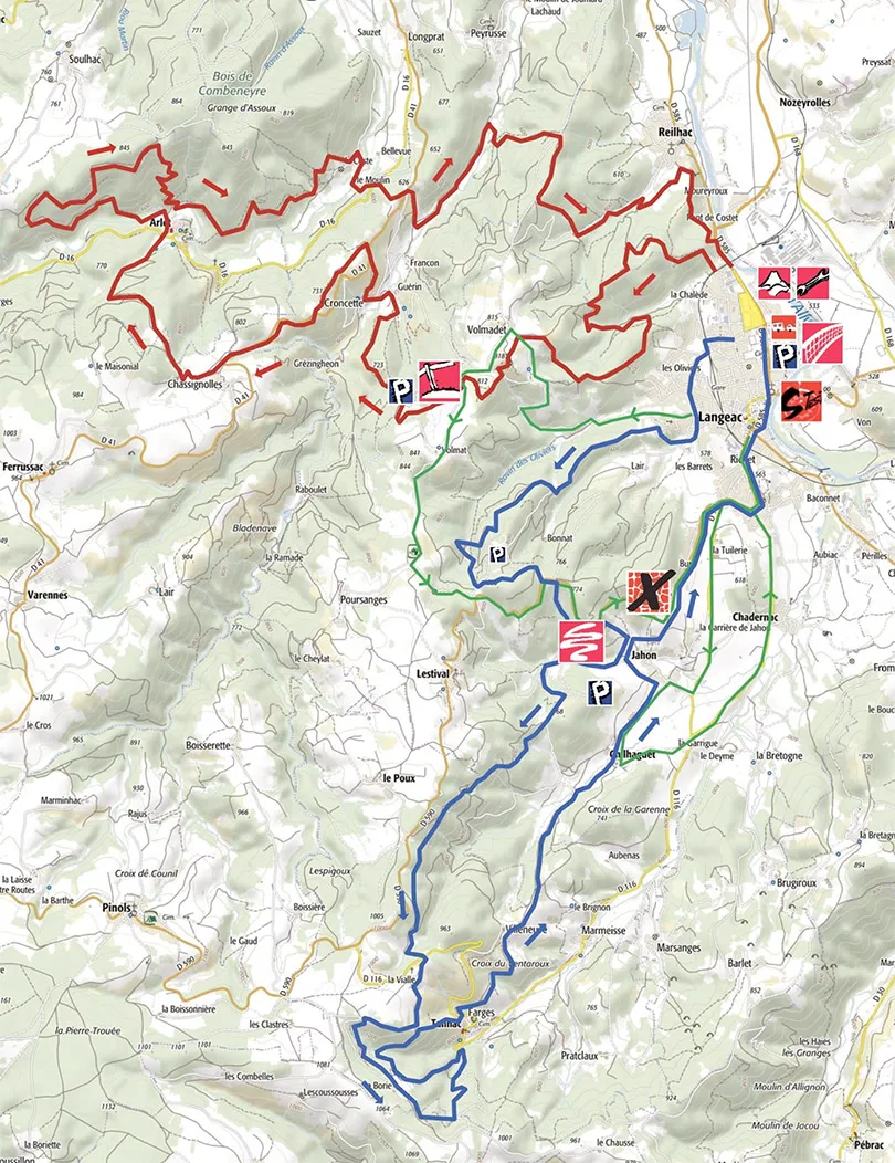 parcours GP de France langeac 2021