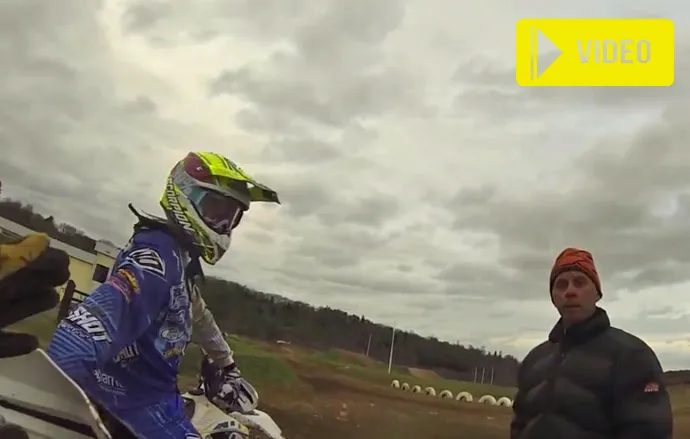Pela renet avec Eric Bernard team Husqvarna France