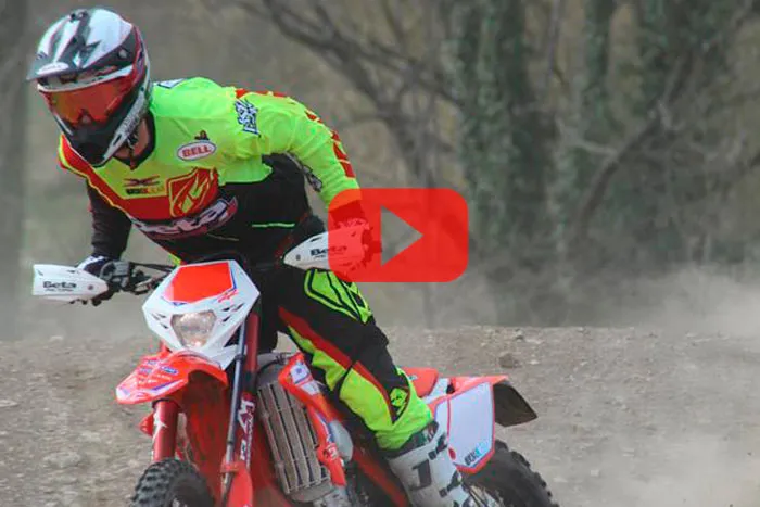 vidéo Pierrick Roncin pilote enduro team Beta France