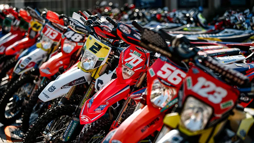 Motos paddock enduroGP