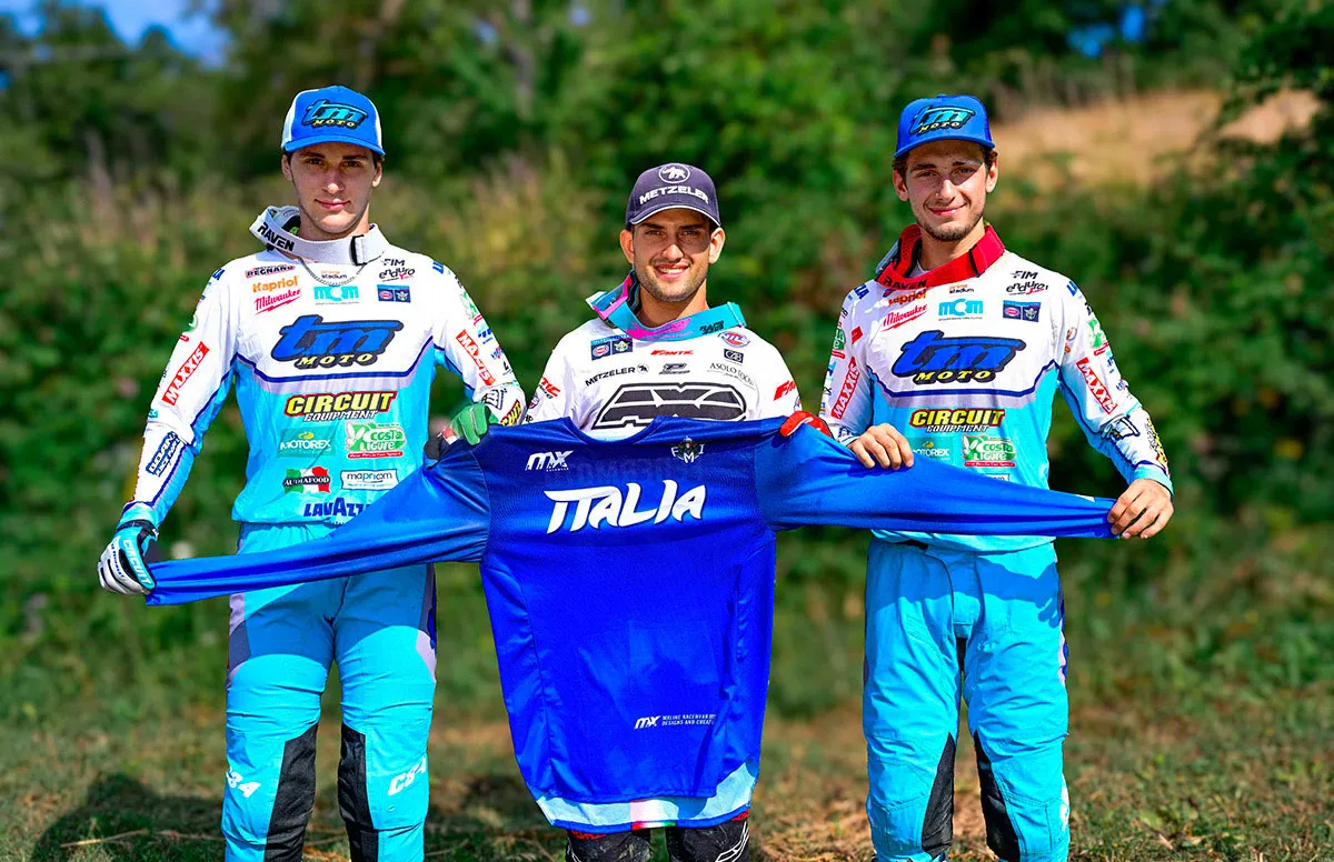 pilotes junior italie ISDE 2025