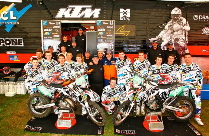 pilotes enduro MCL - KTM 2013