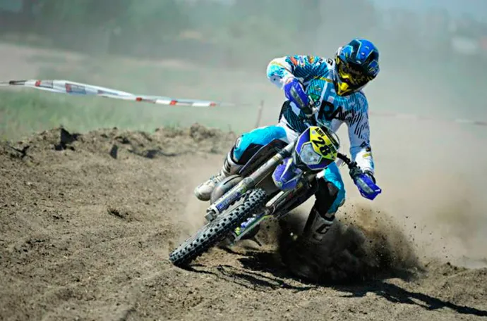 Preimier podium pour la nouvelle 300 Sherco 2T grâce à Fabien Planet Fabien Planet Sherco 300 SE