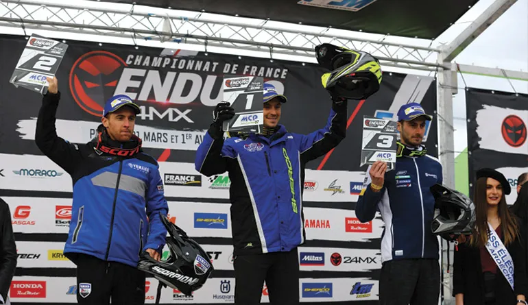 podium E1 enduro france Privas J1