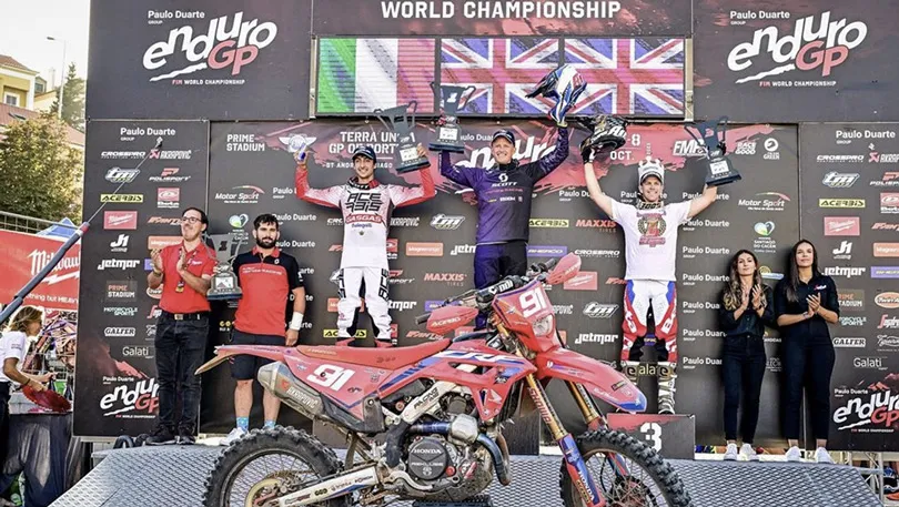 podium ENduroGP 2023 watson