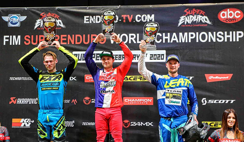podium Europe SEWC GP hongrie 2020