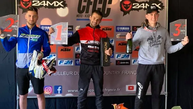 podium Junior Cross country essoyes 2021
