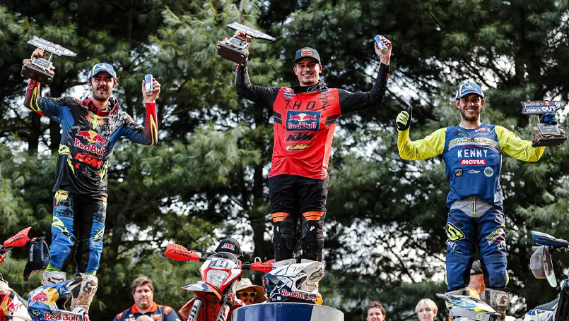 podium TKO 2022 pilote