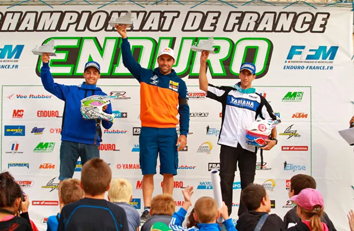 Podium Enduro 1 CDF sancey le grand