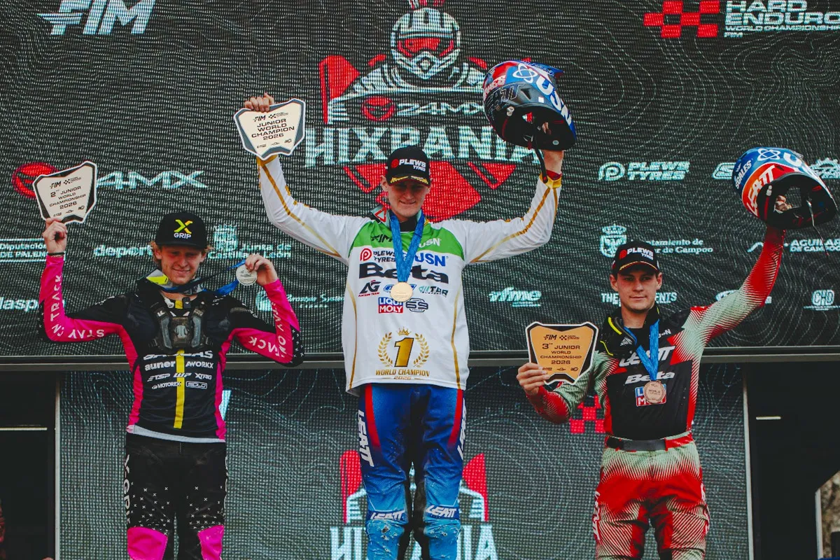 podium final junior HEWC 2026