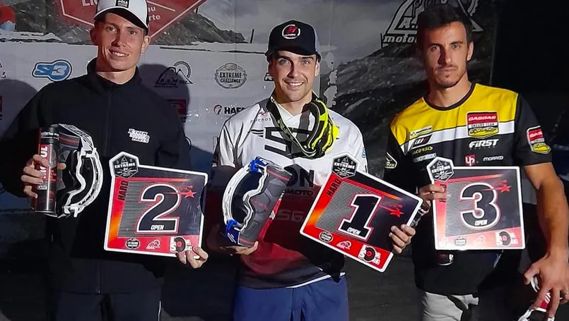 pilote podium Enduro de Licq Atherey 2022