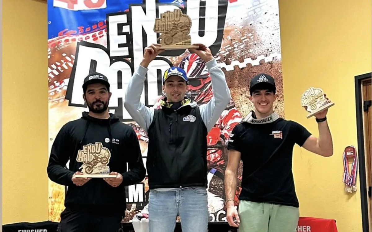 Podium pilotes EnduroRaid 2024
