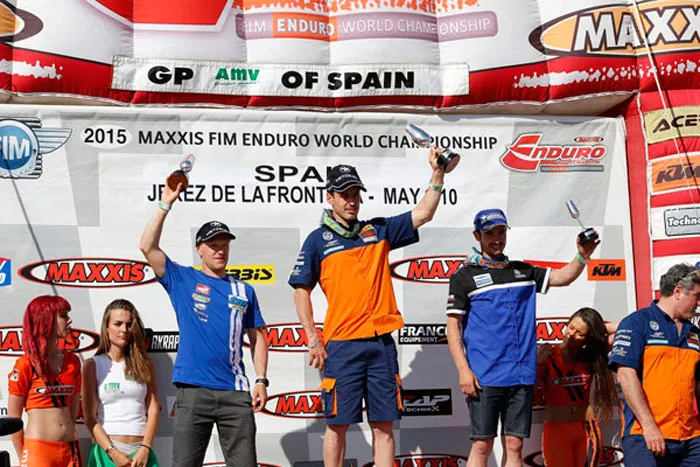 Le Podium E1 de cette première journée podium EWC J1 Espagne Jerez 2015