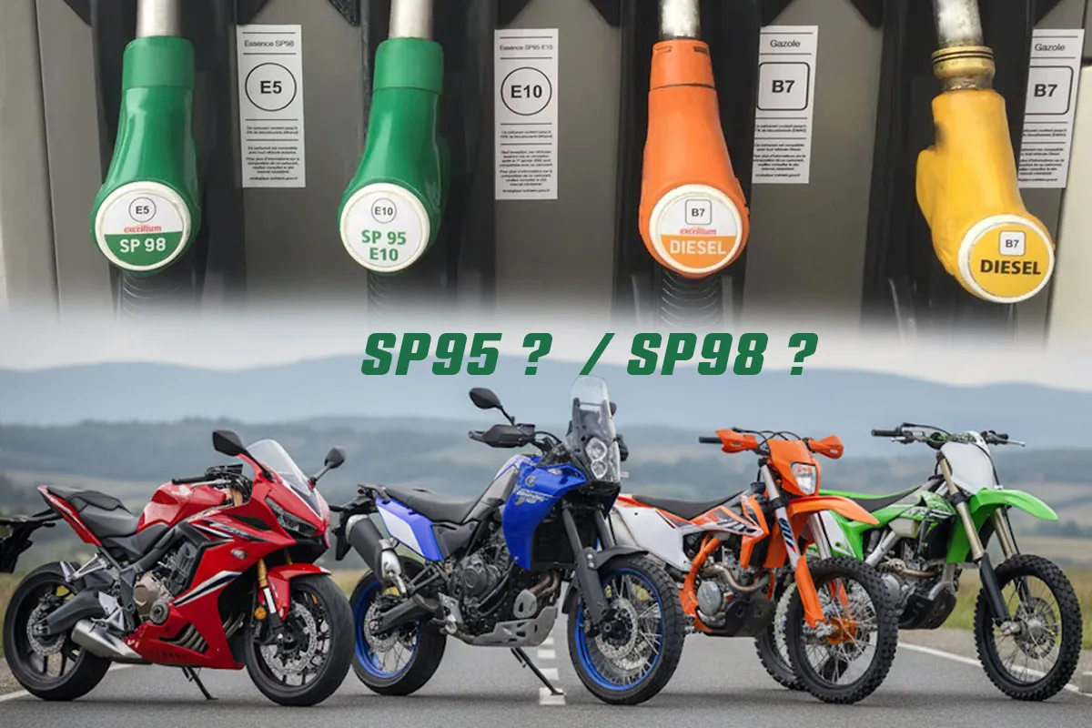 Pompe essence moto SP 95 Sp 95