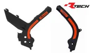 Protections de cadre bi-matières R-Tech Protections de cadre bi-matières R-Tech