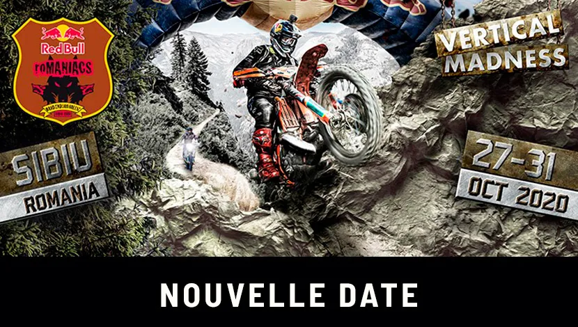 La Red Bull Romaniacs reprogrammée en Octobre 2020