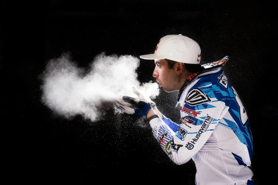 Alfredo Gomez pilote Team Husqvarna enduro extrême