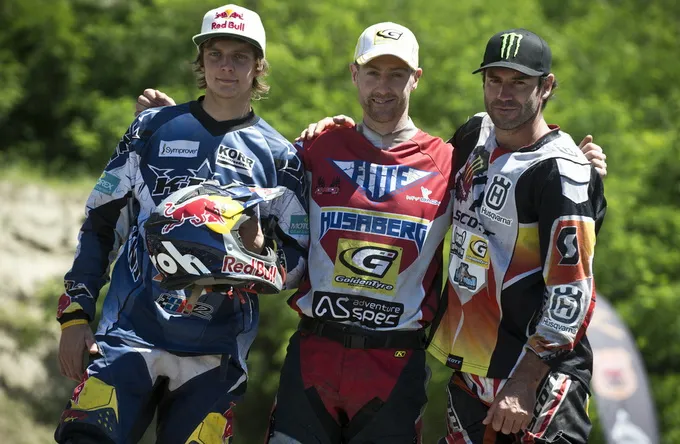 Red Bull Romaniacs  2012 podium final