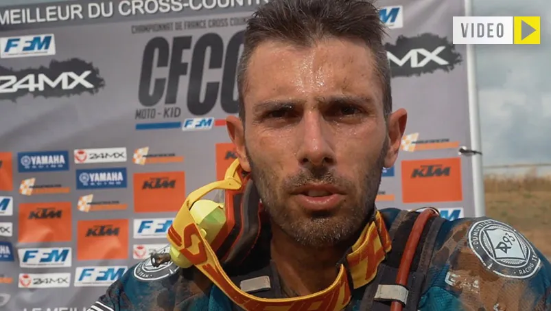 Romain Dumontier pilote Gas Gas Cross country