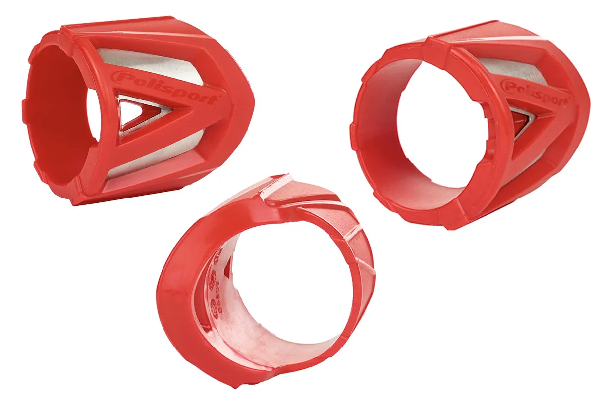 rouge protection silencieux polisport