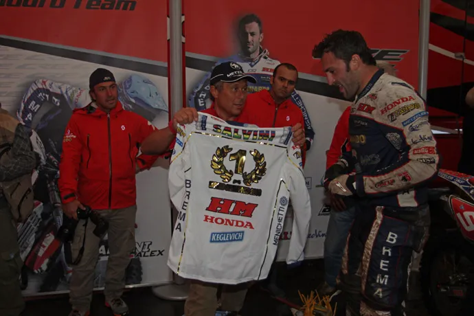 Alex Salvini enduro world champion en France