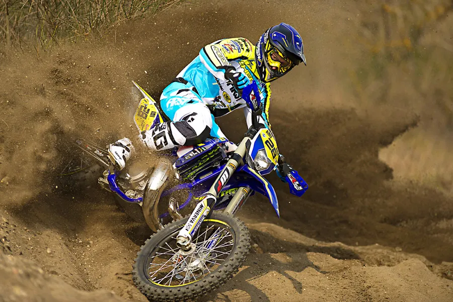 Fabien planet  pilote Team Sherco enduro  300 2temps