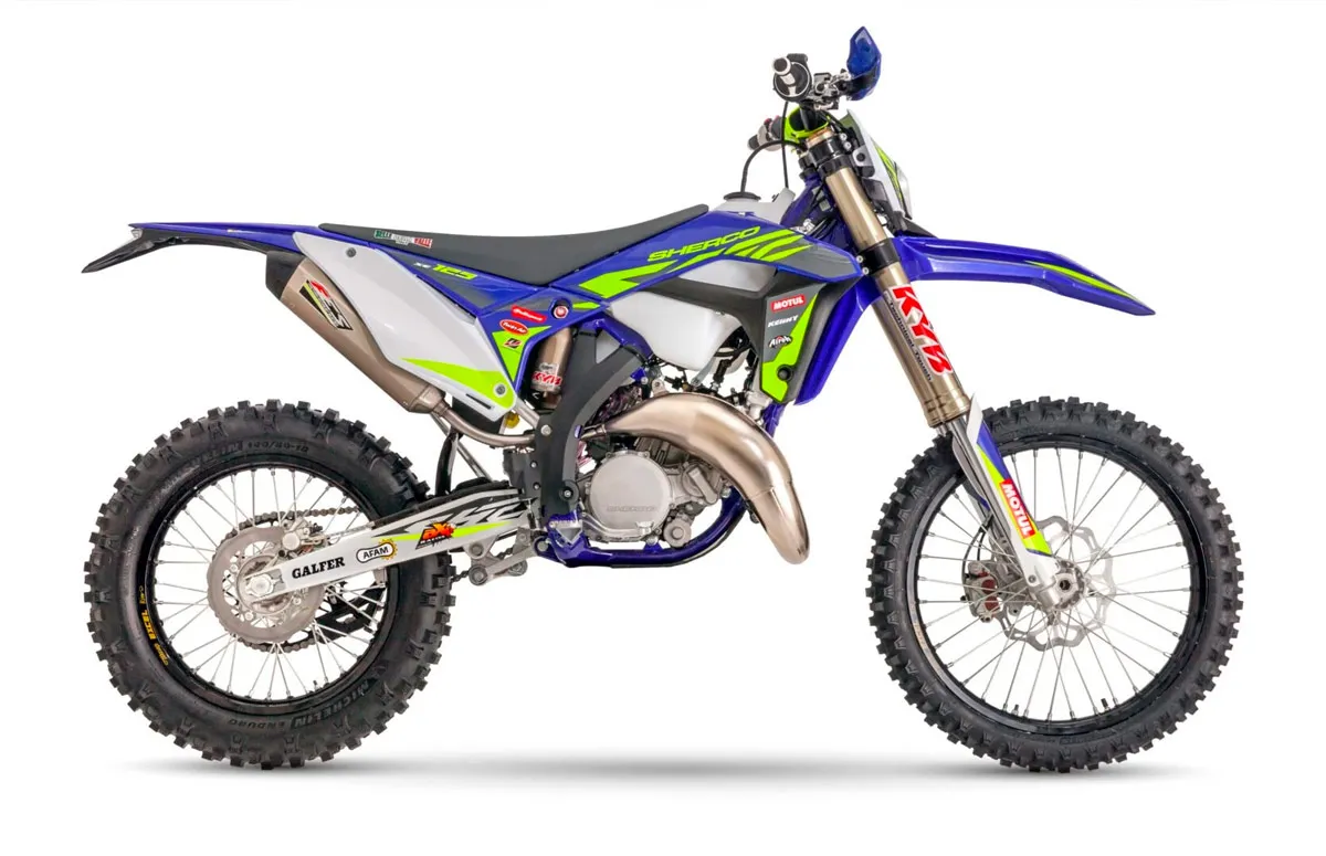 moto 125 sherco enduro 2023
