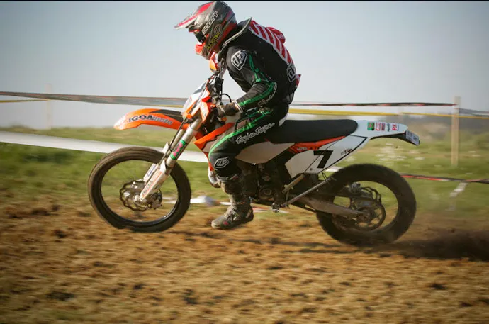 Stage enduro au pays Basque