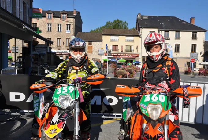 départ champion de France d'enduro